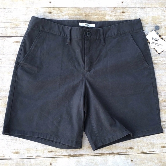 Vans Pants - Vans BLACKHEART Womens Chino Twill Shorts Size 7